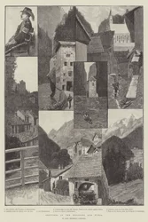 Bocetos en Engadina y Tirol